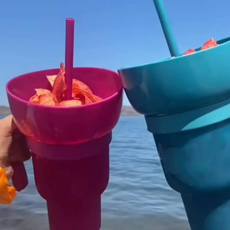 Portable Splash Snack Bowl