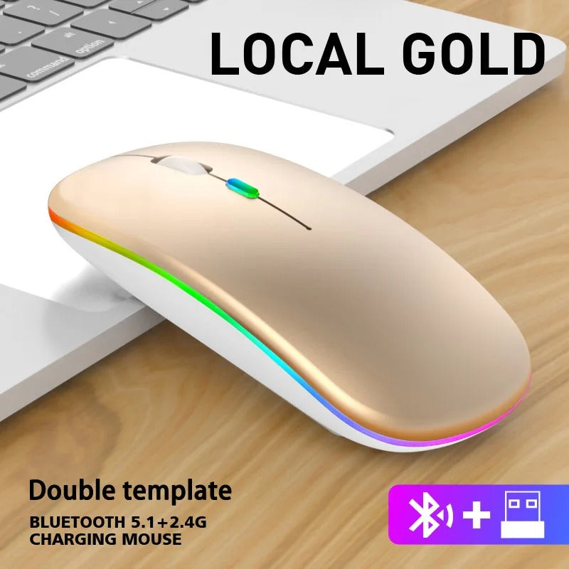 LED Bluetooth Wireless mouse for laptop